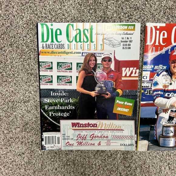 Die Cast Digest / Race Cards Vintage 1997 1999 Magazines - Picture 2 of 7